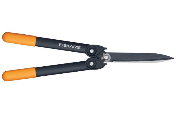 FISKARS Nůžky na živý plot se zubovým převodem